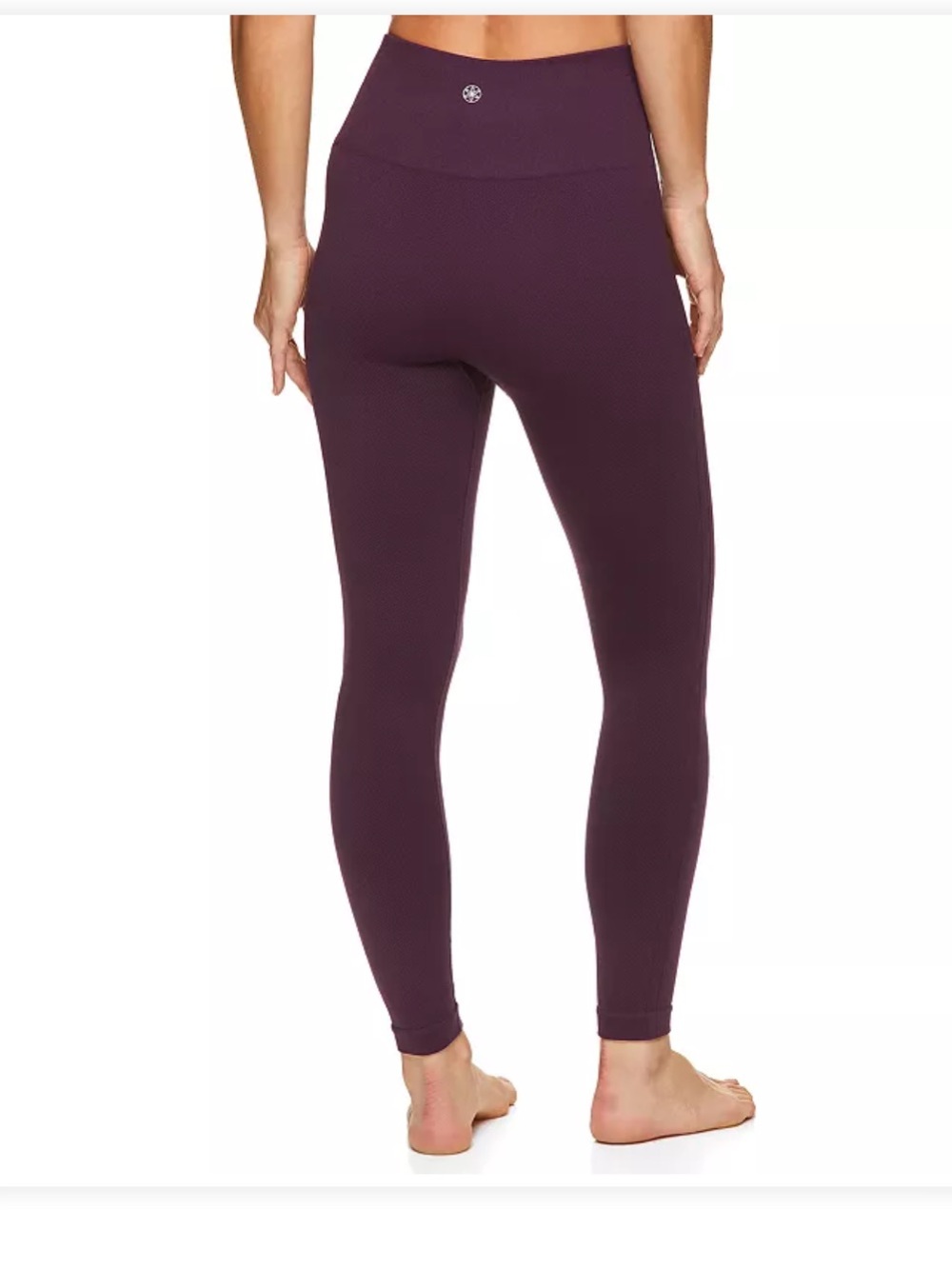 GAIAM Warrior Black High-Rise Seamless Leggings